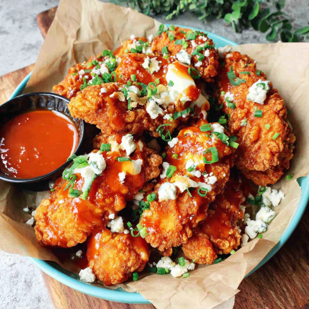 Crispy Buffalo Chicken Tenders for Flavorful Snacking