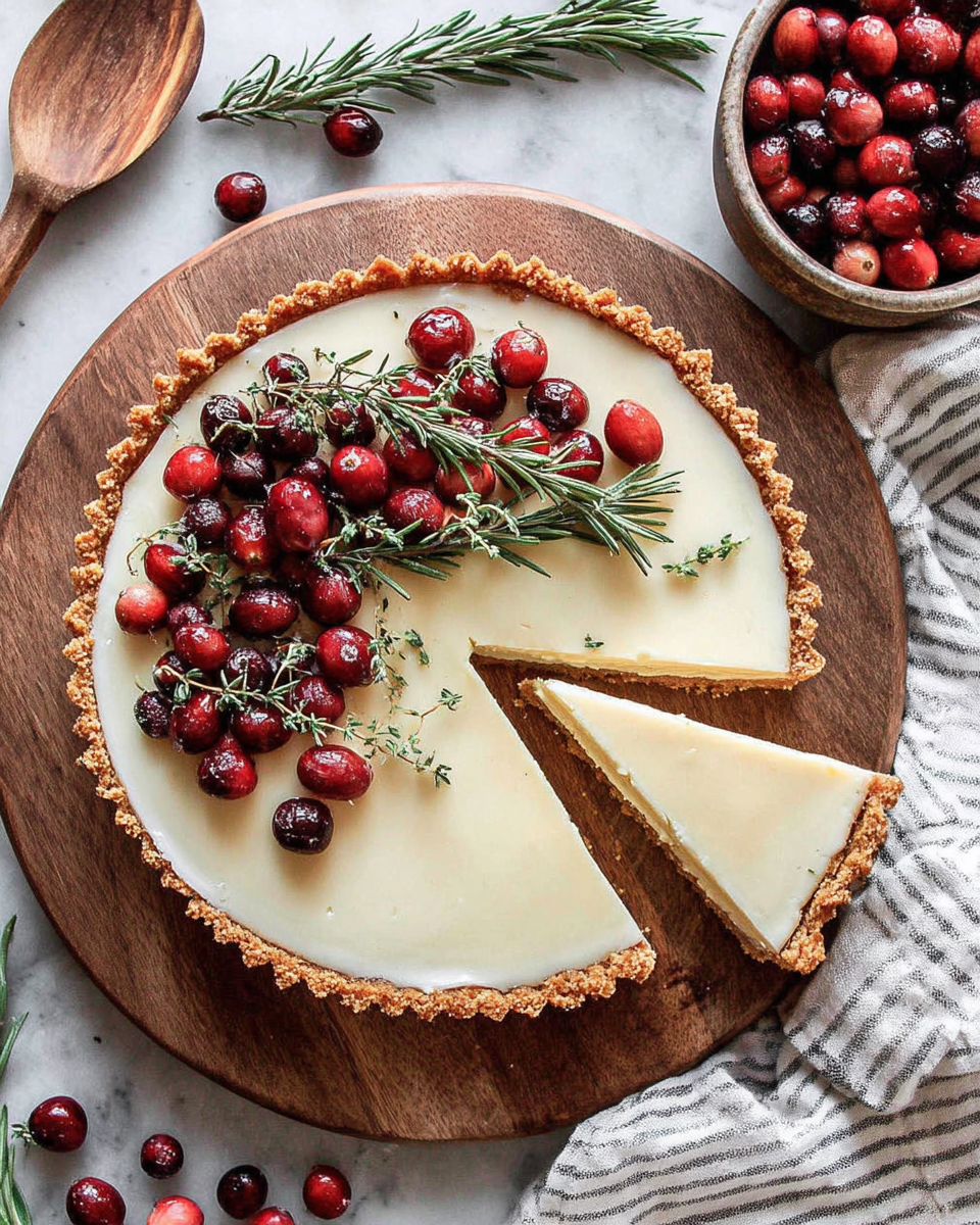 A Delightful Cranberry White Chocolate Tart Recipe