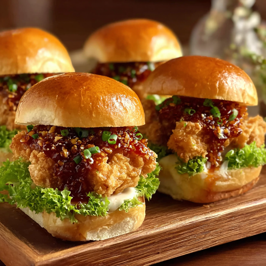 Bang Bang Chicken Sliders Recipe – Spicy and Creamy
