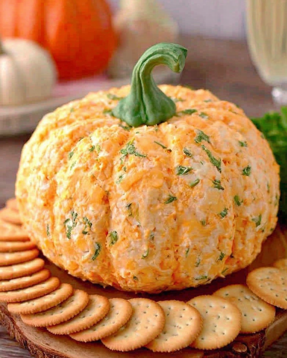 Crafting a Delightful Pumpkin Shaped Cheese Ball