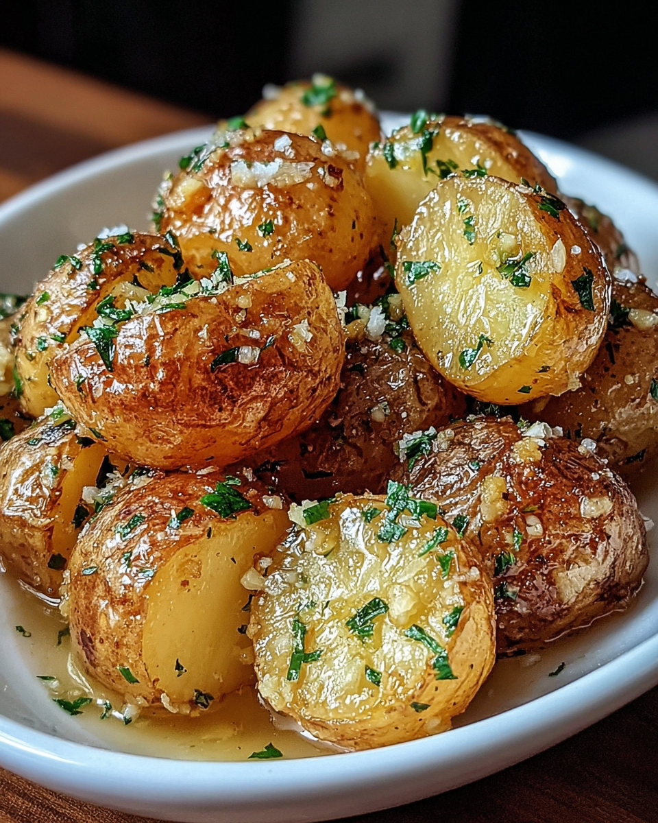 Deliciously Crispy Garlic Butter Potatoes for Any Meal