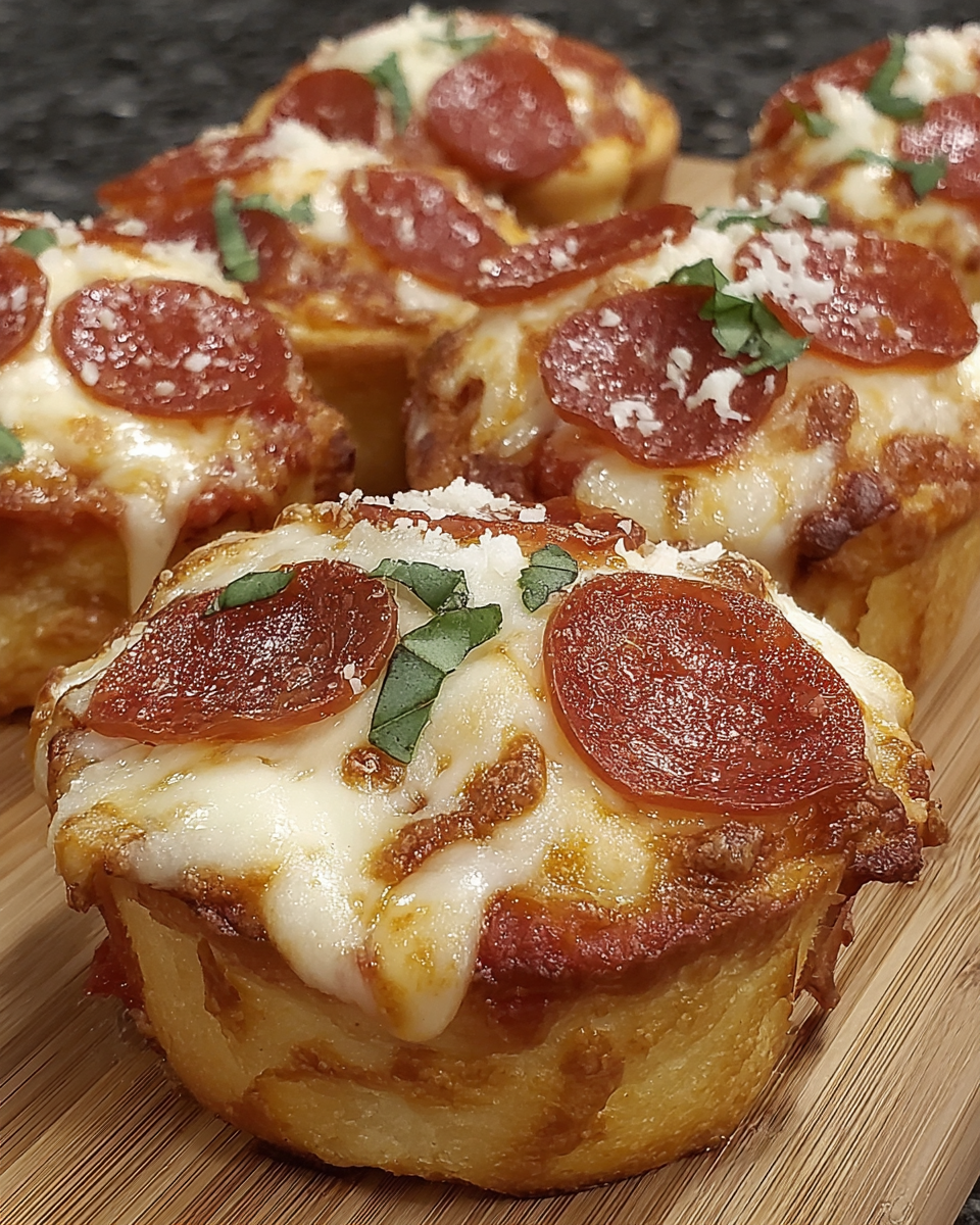 Delight Your Tastebuds with Mini Deep Dish Crescent Roll Pizzas