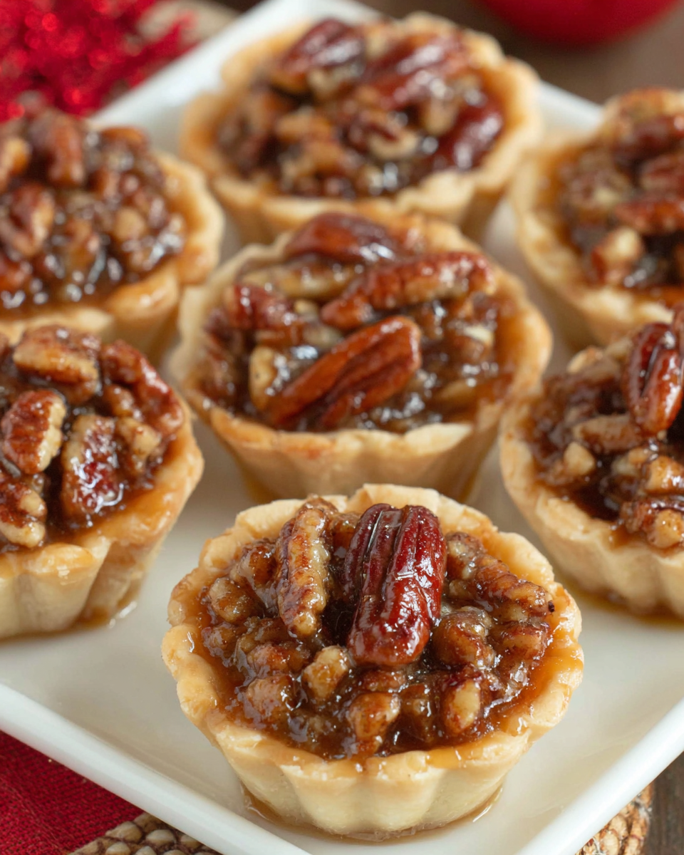 Delightful Mini Pecan Pies for Your Festive Table