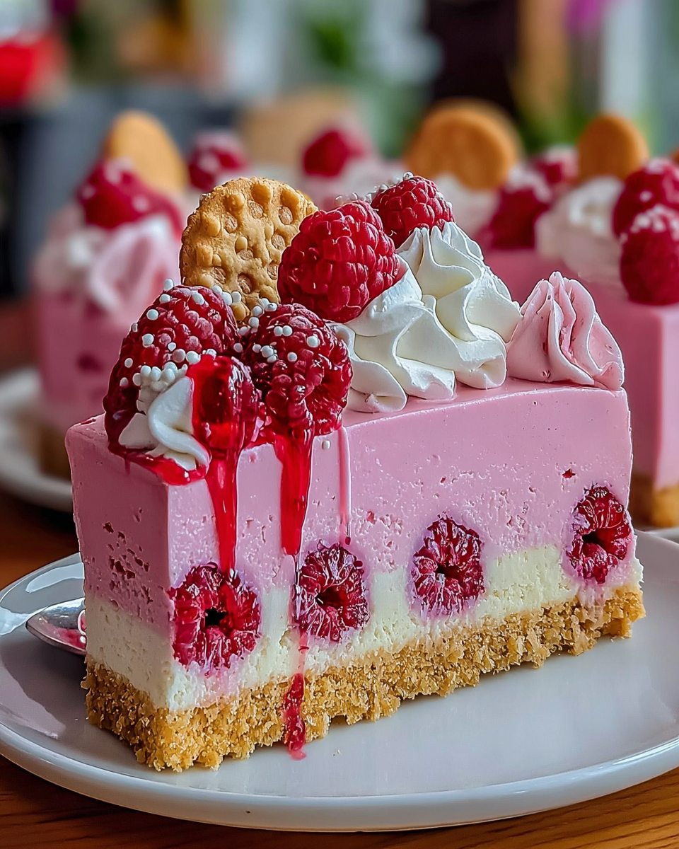 Delightful Pink Velvet Raspberry Cheesecake Recipe