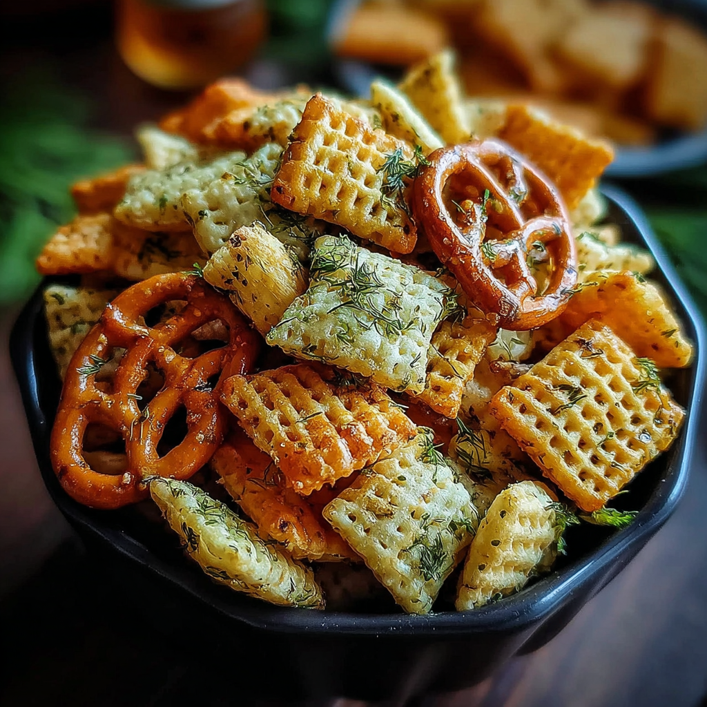 Dill Pickle Chex Mix: Discover a Tangy Snack Recipe