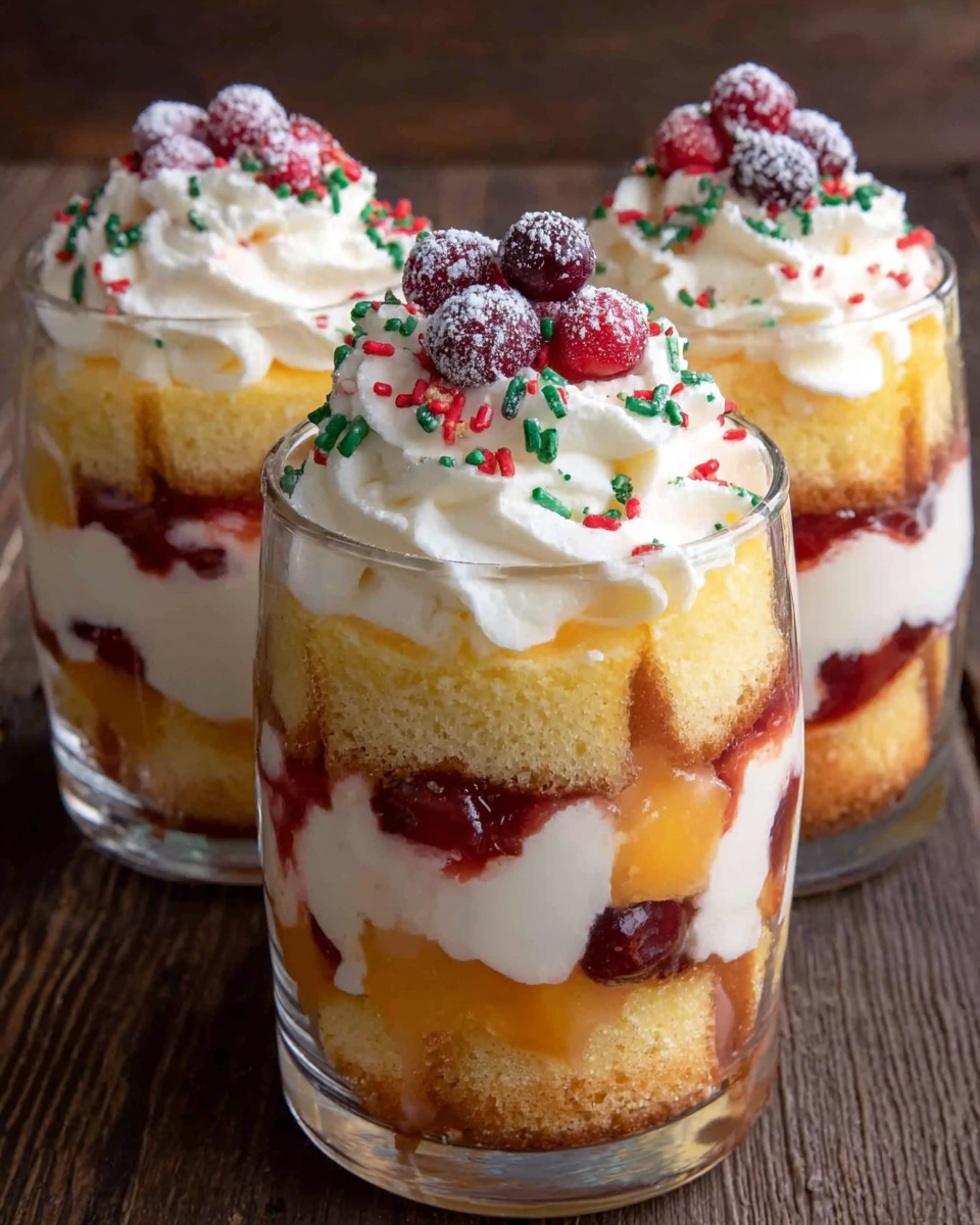 Easy Mini Christmas Trifles for Your Holiday Table