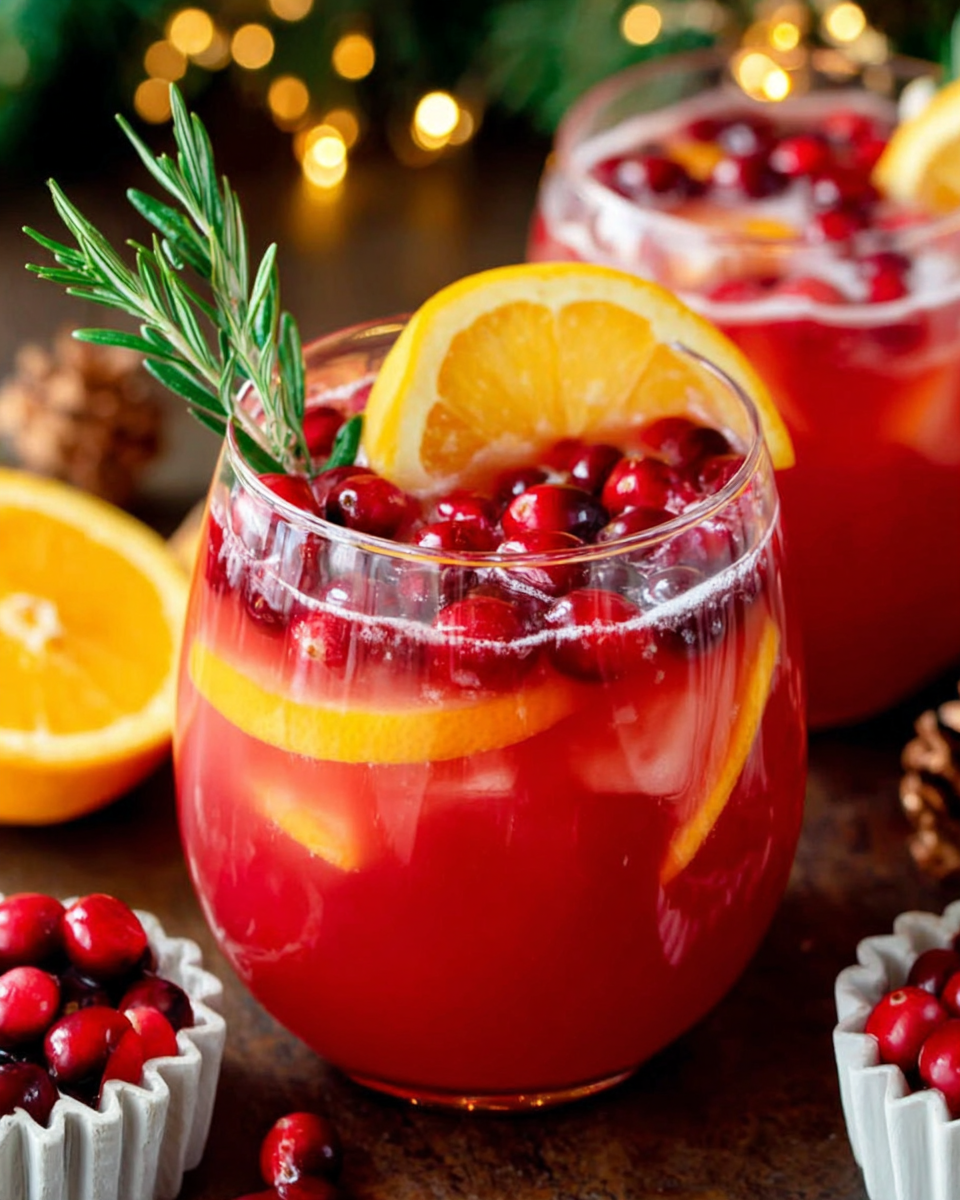 Festive Christmas Punch Mocktail Recipe for All Ages