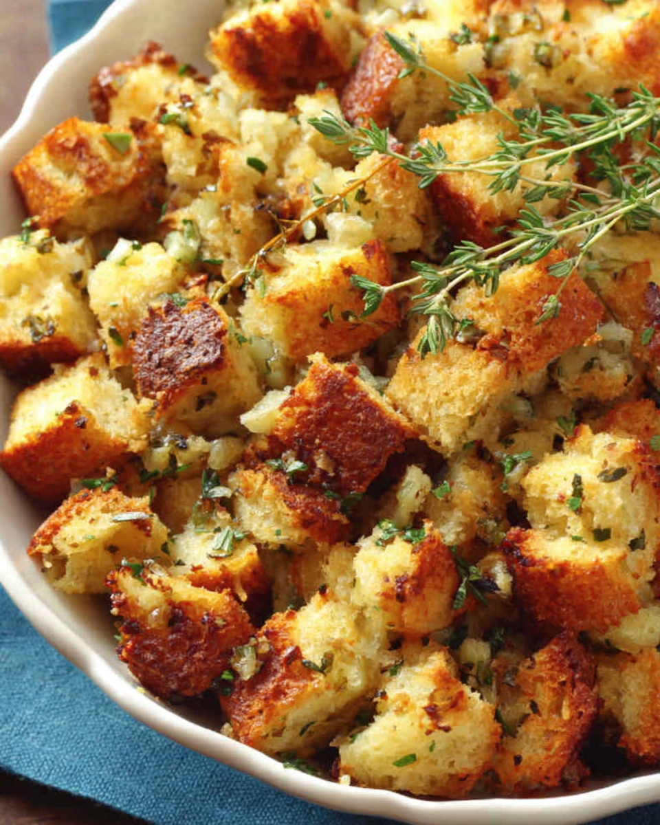 Grandma’s Classic Thanksgiving Stuffing Recipe