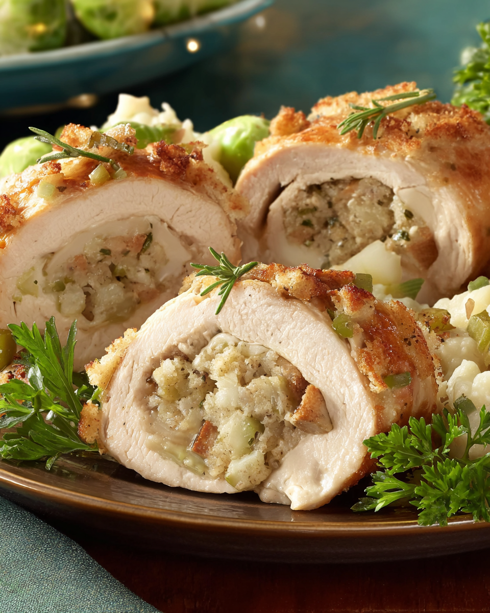 Hearty Stuffing Roll Ups for a Cozy Dinner