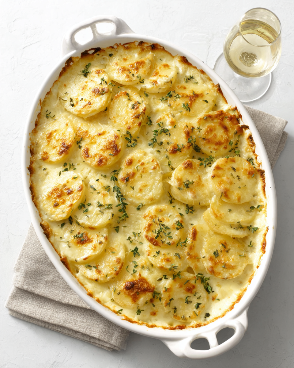 Indulgent Creamy Scalloped Potatoes for Cozy Dinners