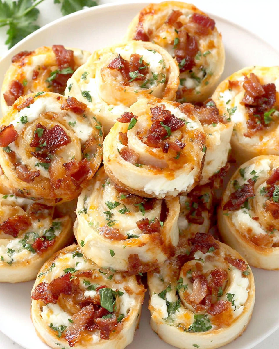 Loaded Ranch Bacon Pinwheel Bites Everyone Loves