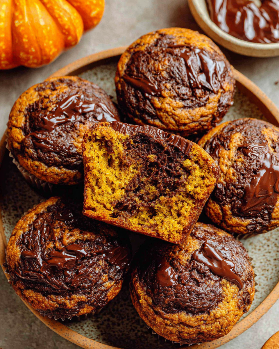 Moist Chocolate Pumpkin Muffins for Fall Delights