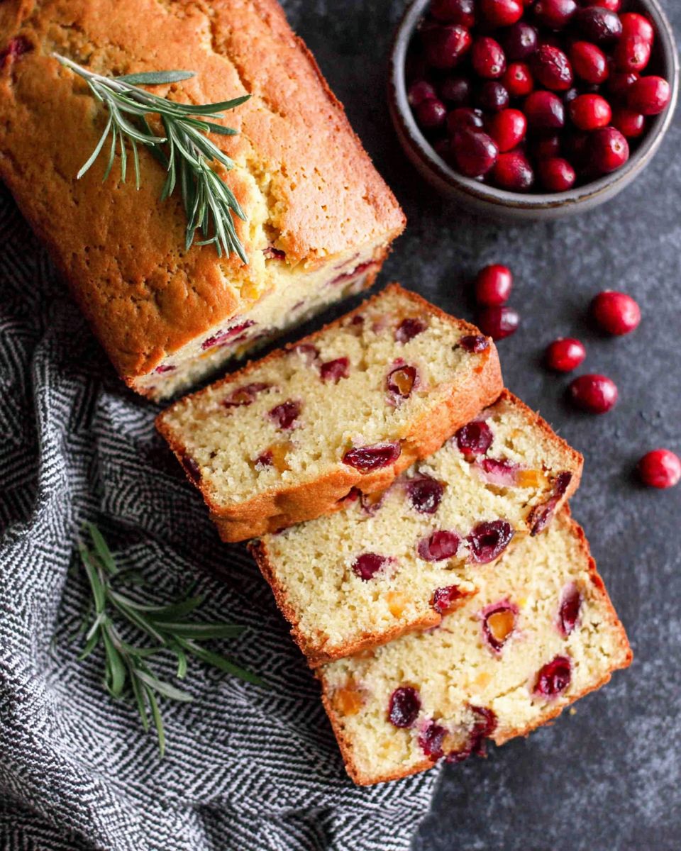 Moist Cranberry Orange Bread Recipe for Holidays