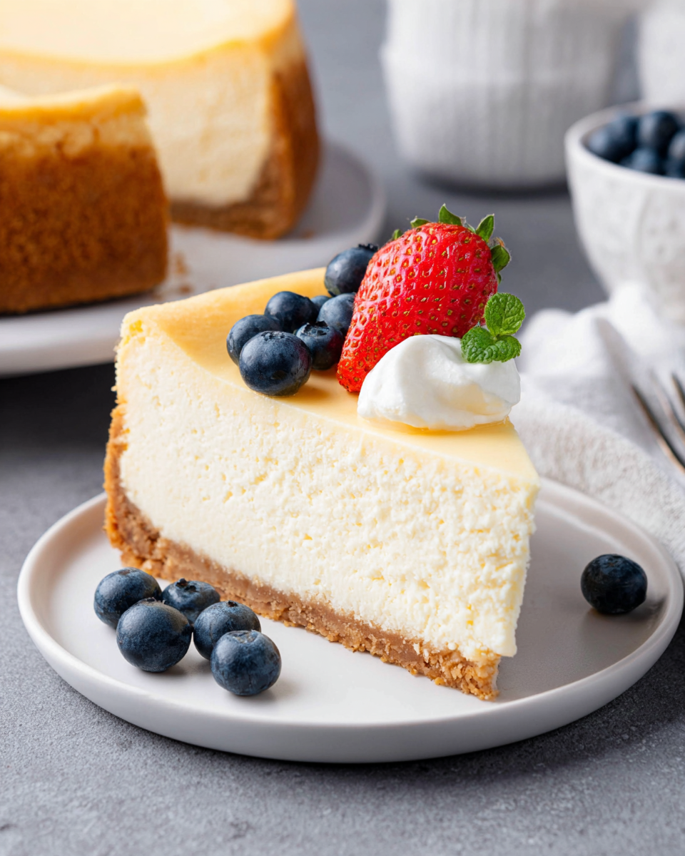 The Allure of Classic New York-Style Cheesecake