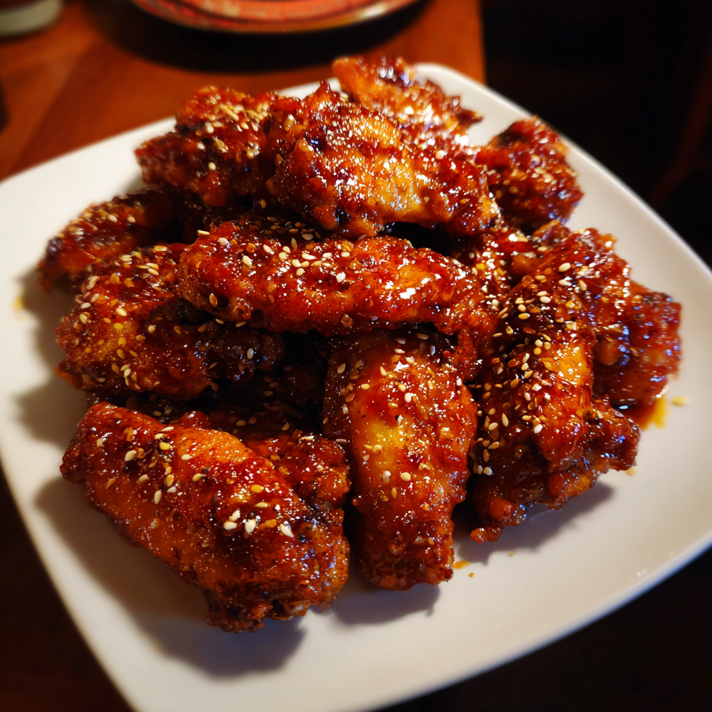 Creating Wingstop Inspired Spicy Korean Wings