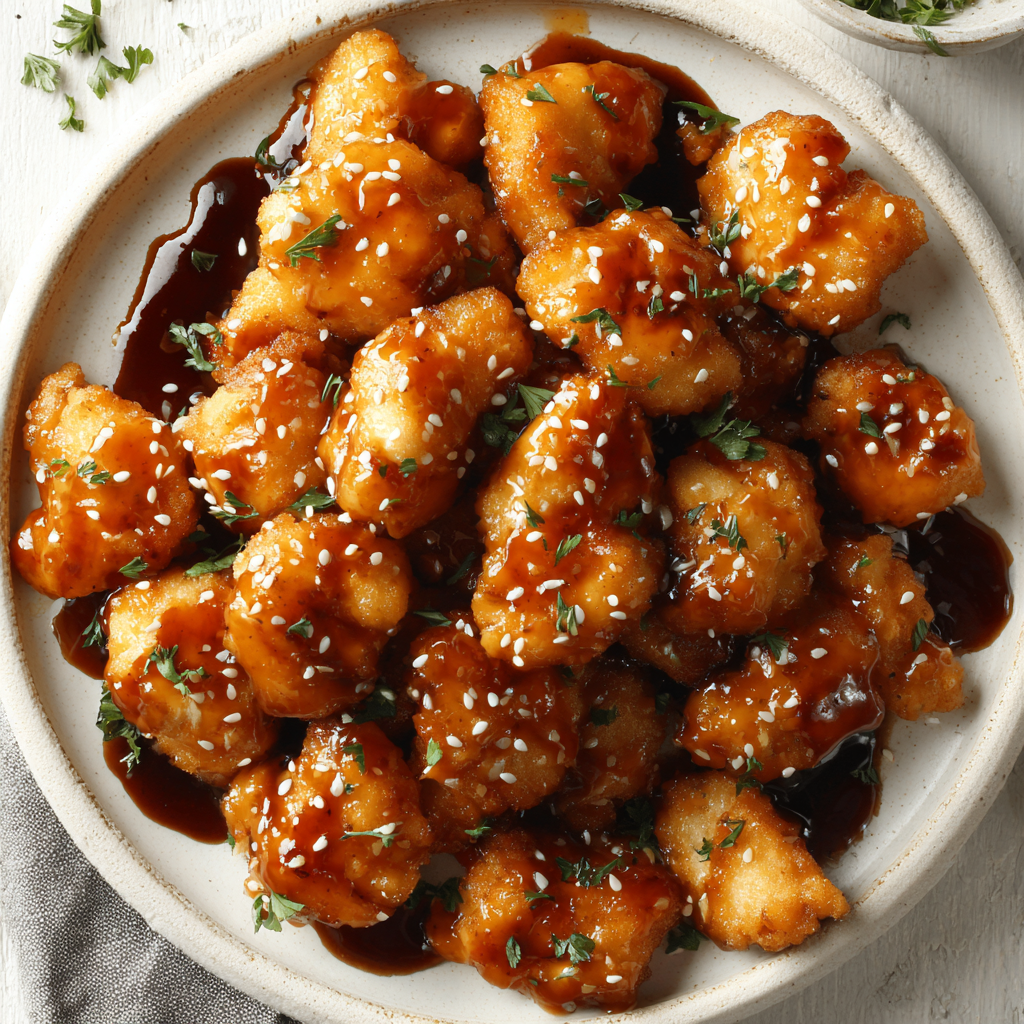 Crispy Garlic Honey Chicken Recipe for Home Cooks