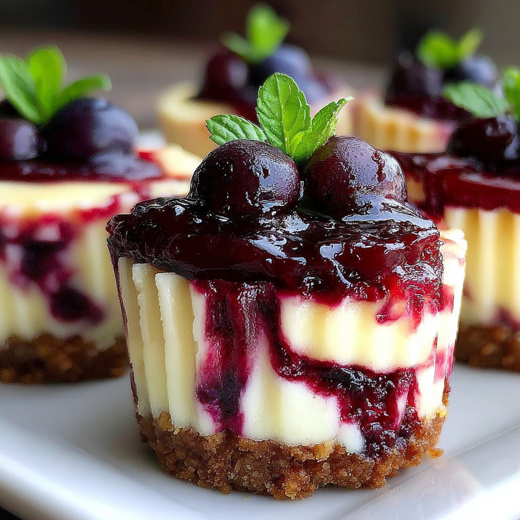 Berry Swirl Cheesecake Bites for Every Occasion