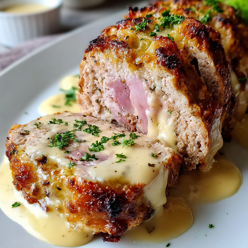 Chicken Cordon Bleu Meatloaf for Comforting Meals