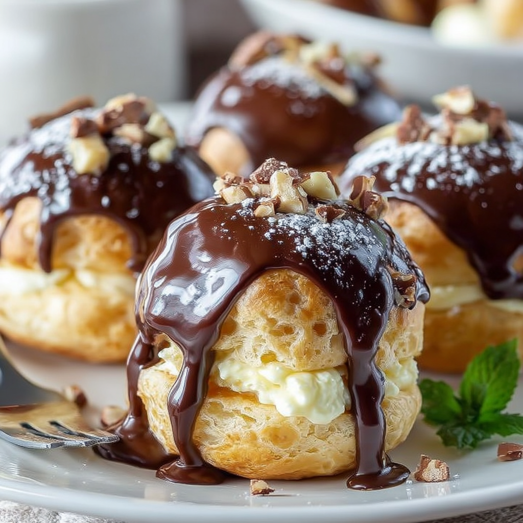 Decadent Chocolate Profiteroles to Delight Any Palate