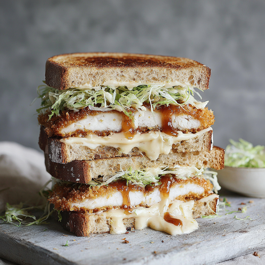 Savoring a Chicken Katsu Sandwich Experience